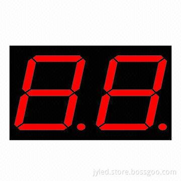 Super Red 7-segment/2-digit LED Display, Measures 20 x 16mm